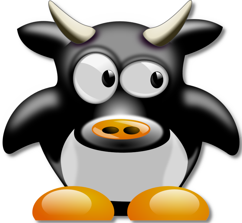 tux cow